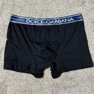 Dolce & Gabbana Men's Navy Waistband Boxer Briefs